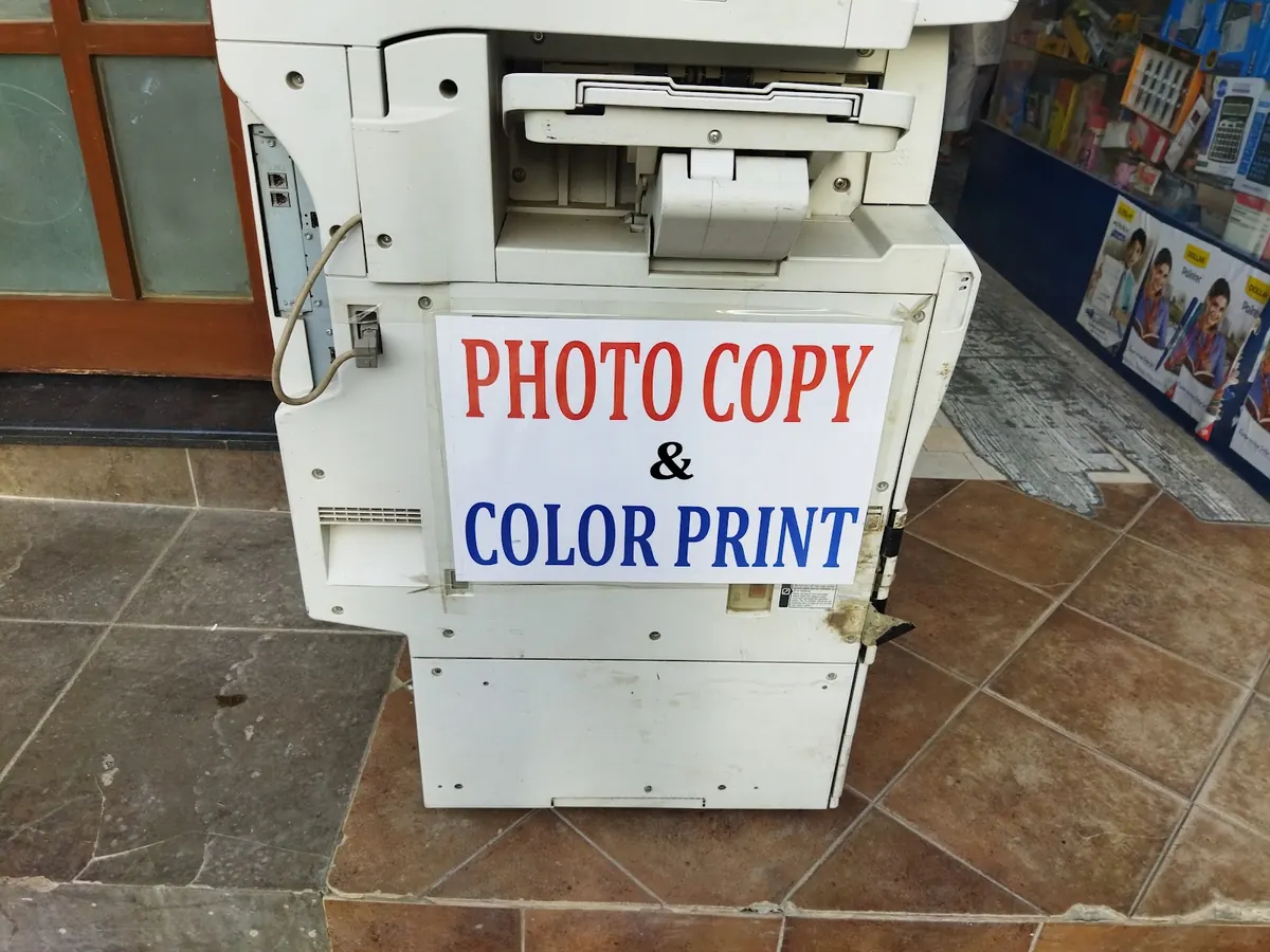 Photocopy and colour print counter at Laserline